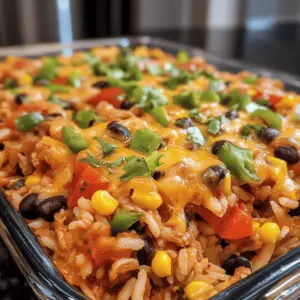 Chicken Burrito Casserole