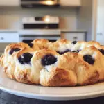 Cottage Cheese Blueberry Cloud Bread