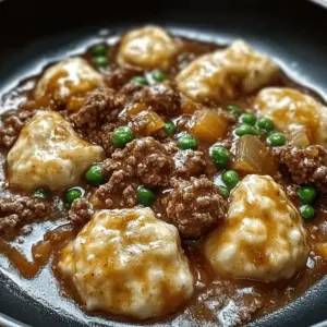 Ground Beef and Dumplings