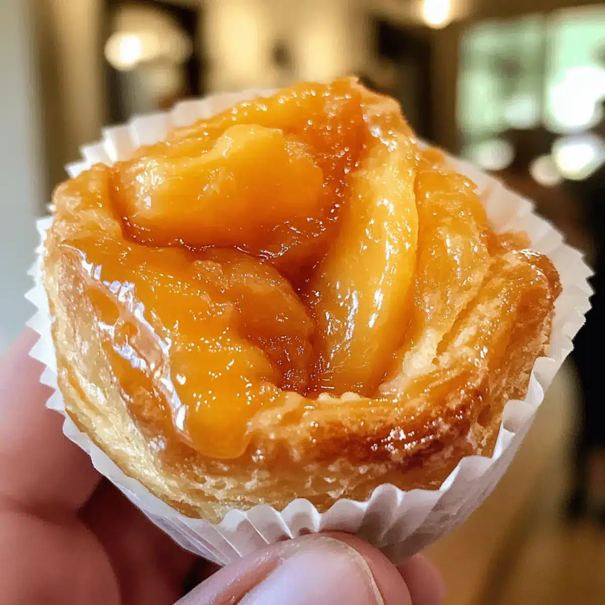 Peach Pie Cruffins Recipe