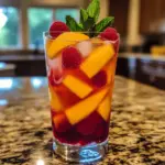 Raspberry Peach Lemonade
