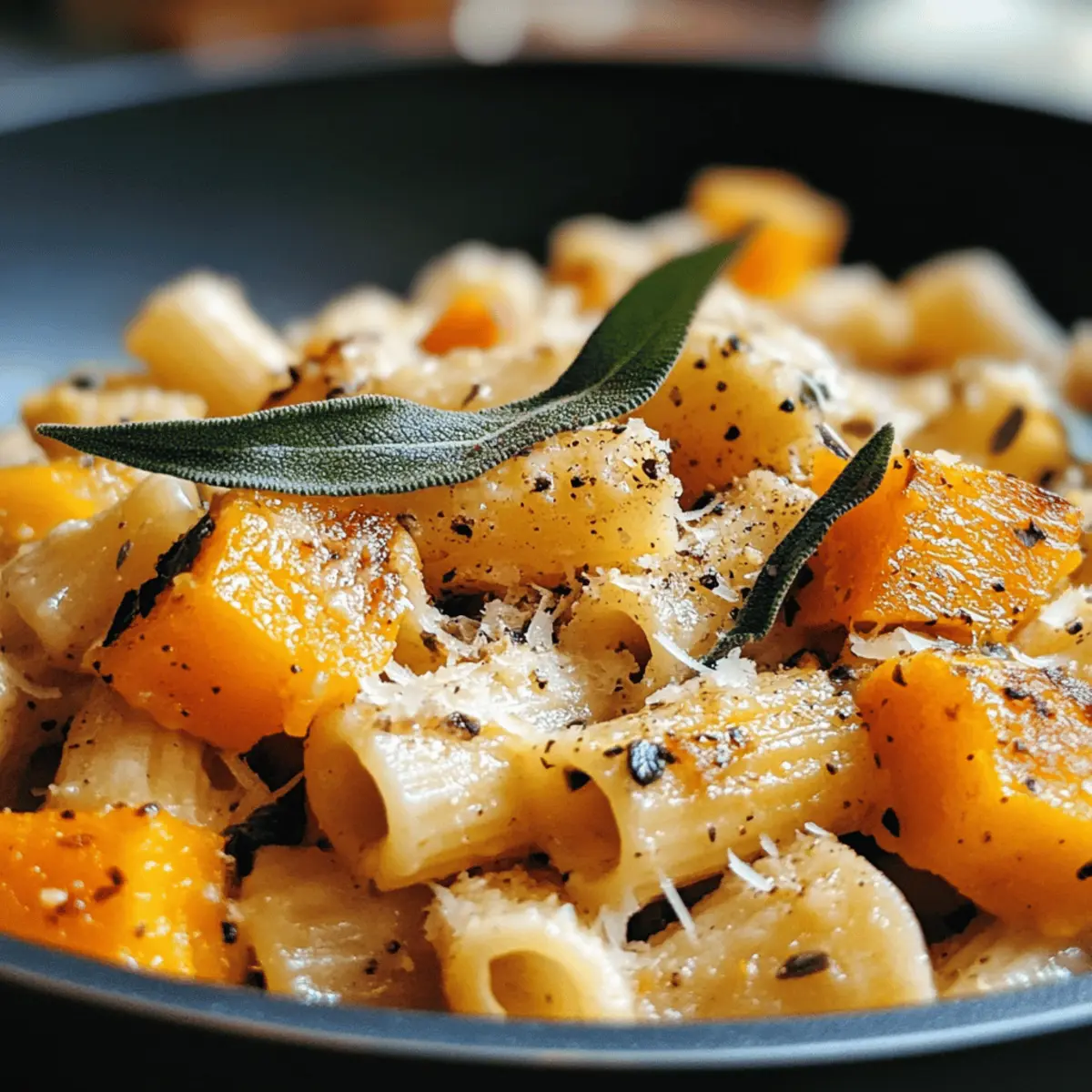 Savory Butternut Squash & Sage Pasta