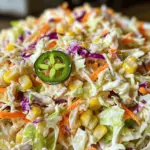 Spicy Jalapeno Corn Coleslaw