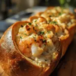 Stuffed Seafood Bread Bowl