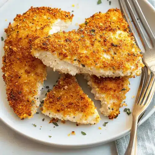 Air Fryer Parmesan Crusted Chicken