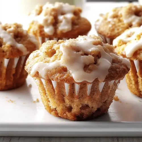 Apple Pumpkin Streusel Muffins