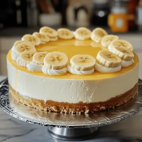 Banana Cream Cheesecake