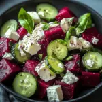 Beet Salad with Feta and Cucumbers