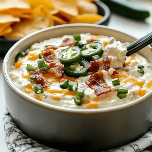 Cheesy Garlic Jalapeño Cream Cheese Dip