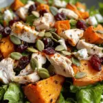 Chopped Fall Harvest Salad with Chicken