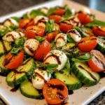 Cucumber Caprese Salad