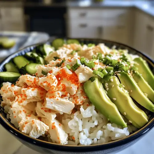 Easy California Roll Sushi Bowls: Fresh & Delicious Recipe