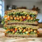 Green Goddess Salad Sandwich