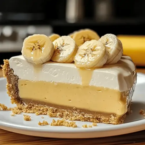 No Bake Banana Pudding Cheesecake