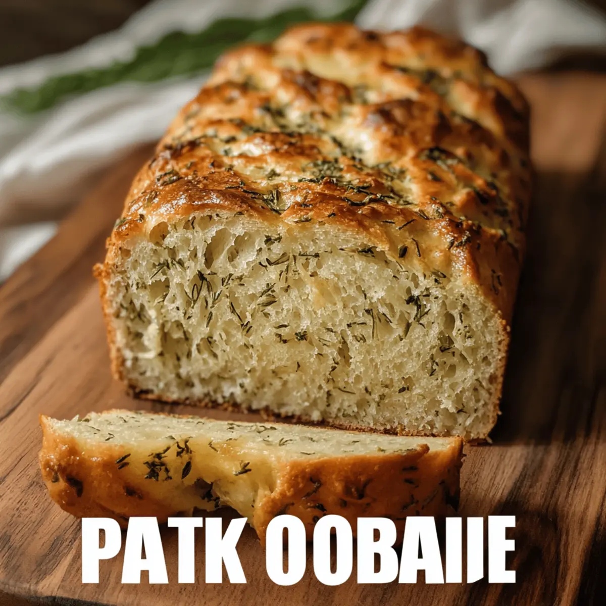 Parmesan Herb Keto Bread