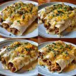 Southern Breakfast Enchiladas with Sausage Gravy
