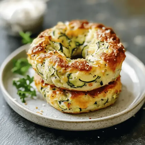 Zucchini Bagels