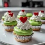 Grinch Mini Cheesecake