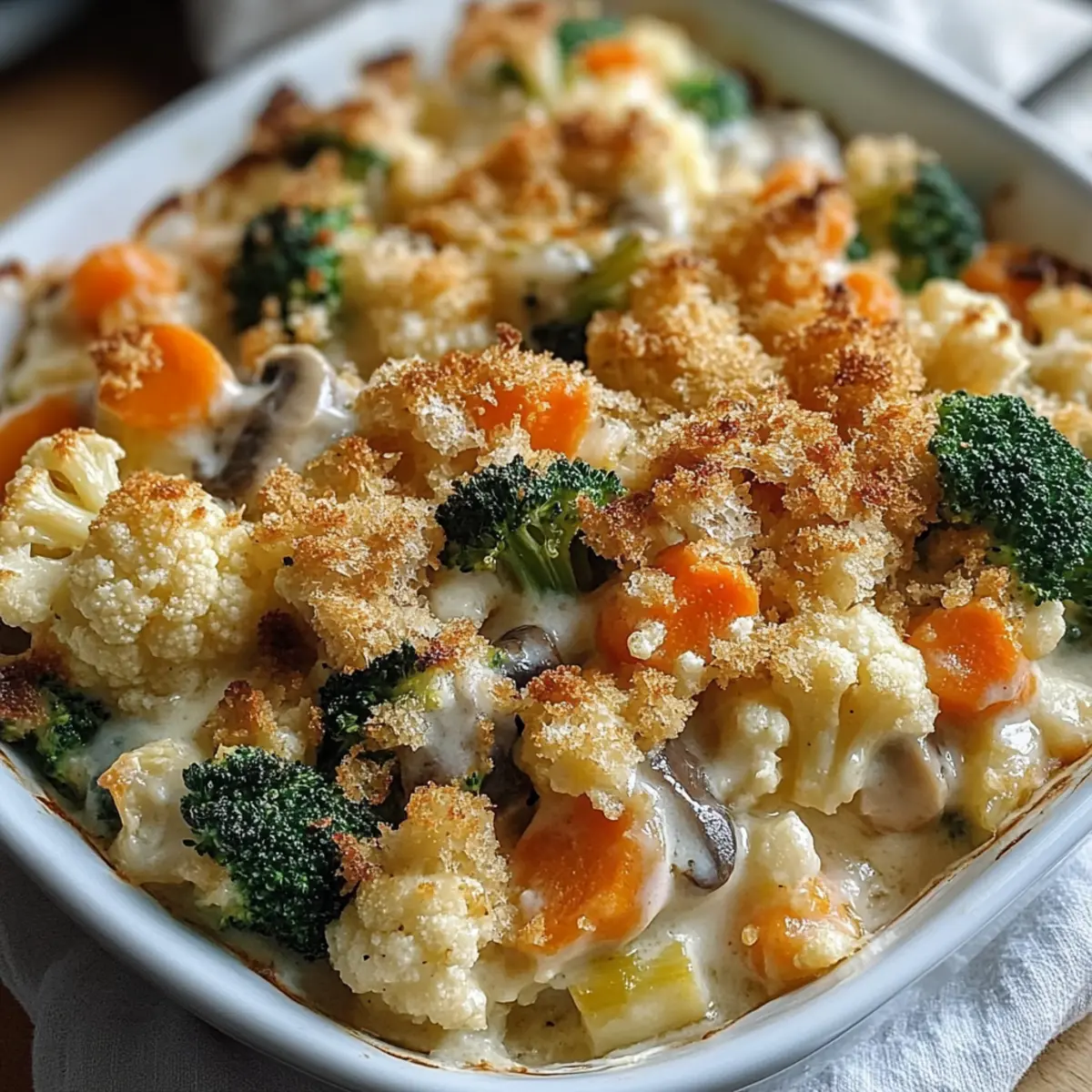 Creamy Winter Vegetable Casserole