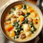 Butternut Squash Gnocchi Soup