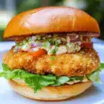 Crispy Chicken Burgers