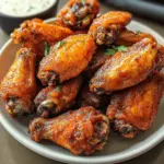 Crispy Dry Rub Chicken Wings