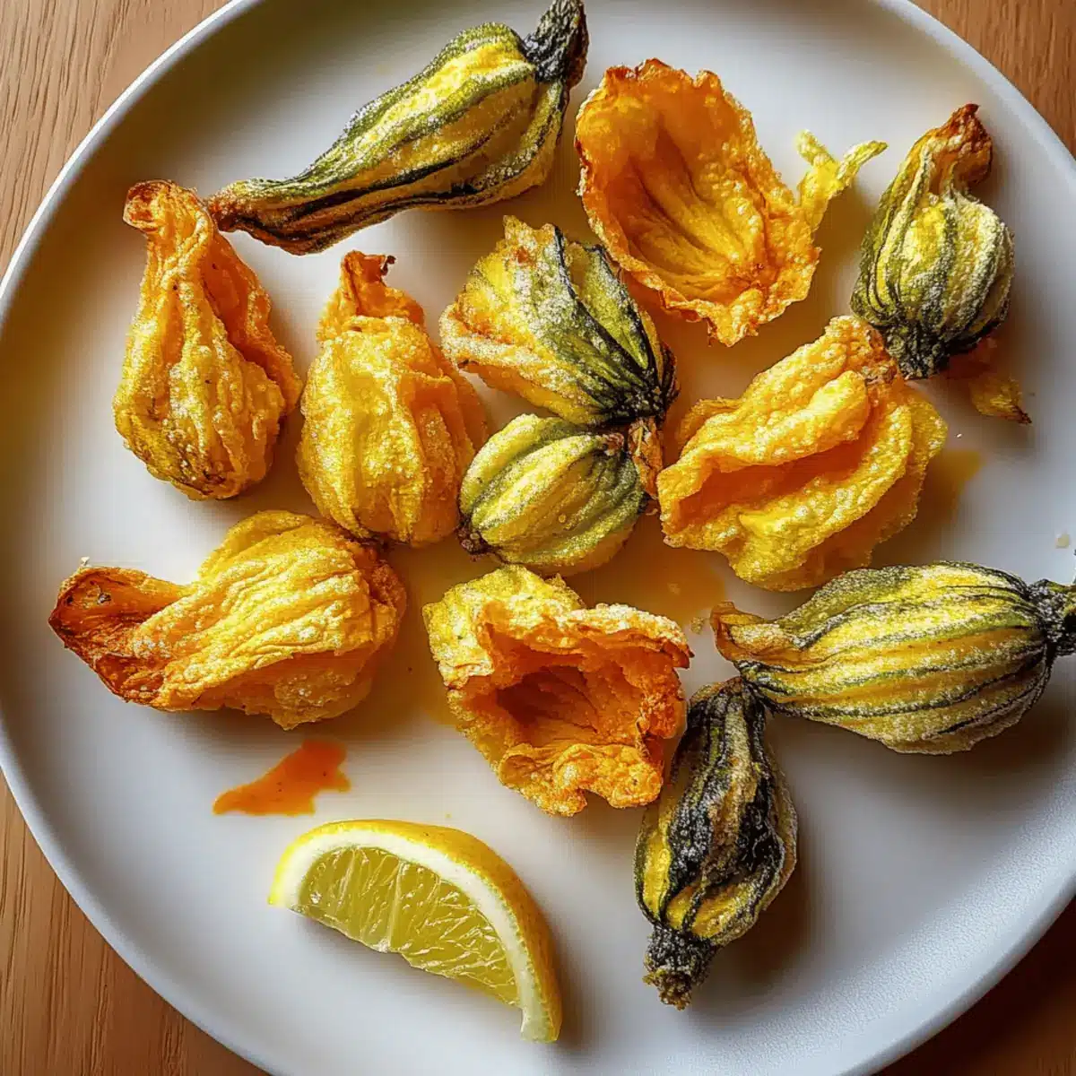 Healthy Pumpkin Blossoms