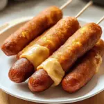 Keto Air Fryer Corn Dogs