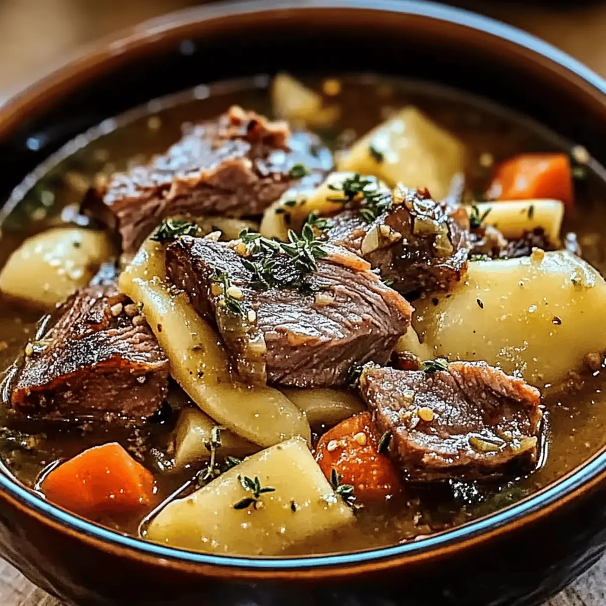 Onion Beef Rib Soup