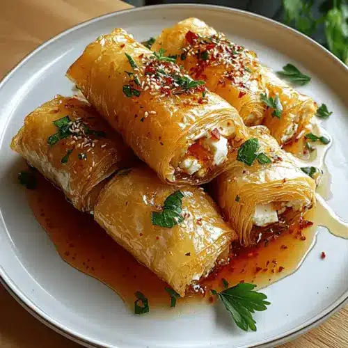 Oven Fried Feta Rolls