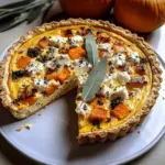 Roasted Pumpkin Quiche