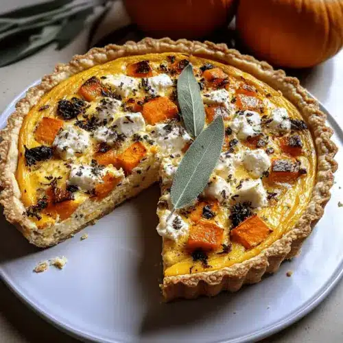 Roasted Pumpkin Quiche