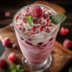 Vanilla Raspberry Iced Latte