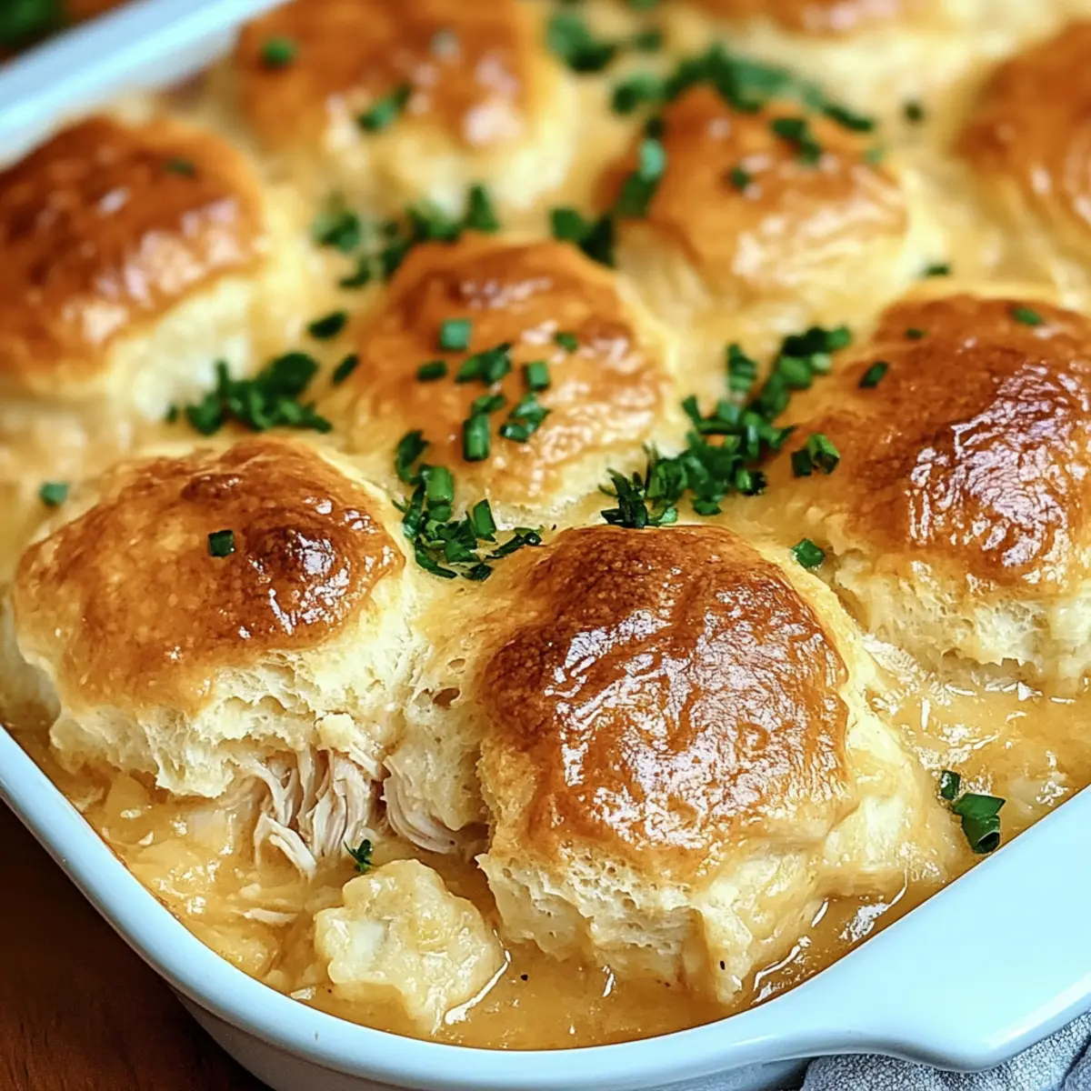 Cheddar Bay Chicken Cobbler