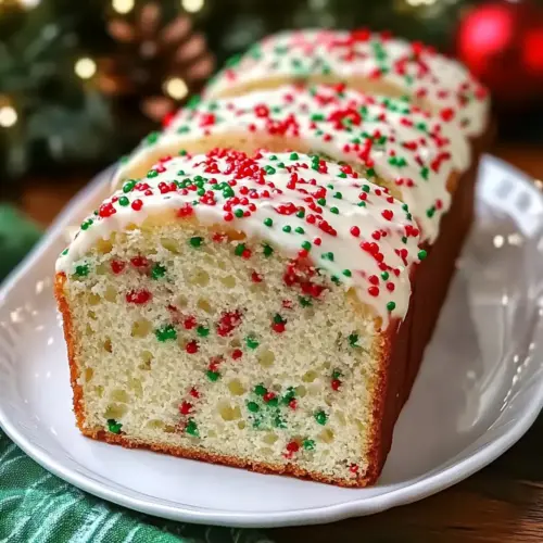 Christmas Sprinkle Buttermilk Bread