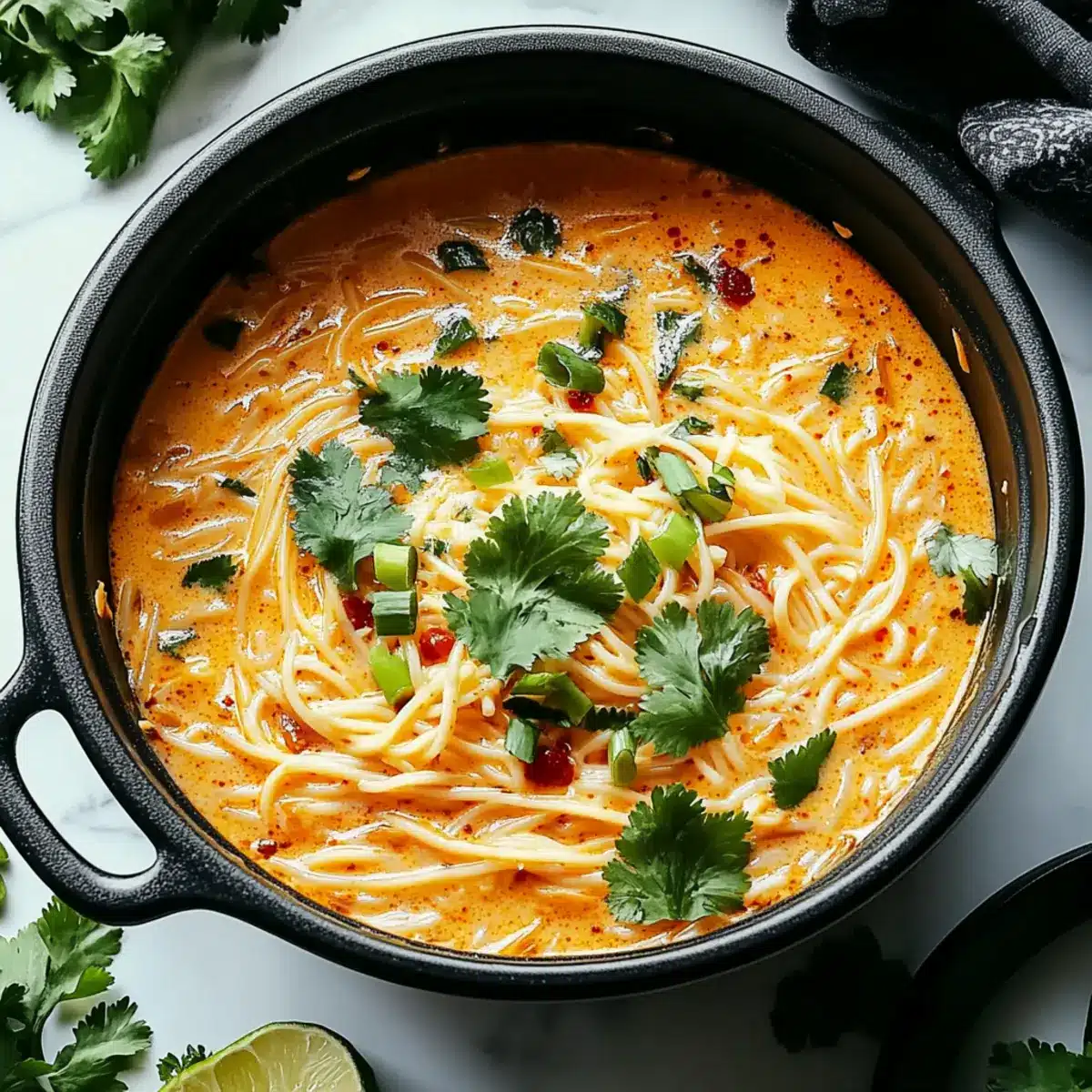 Spicy Coconut Noodles