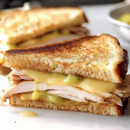 Turkey Dijon Melt Sandwiches