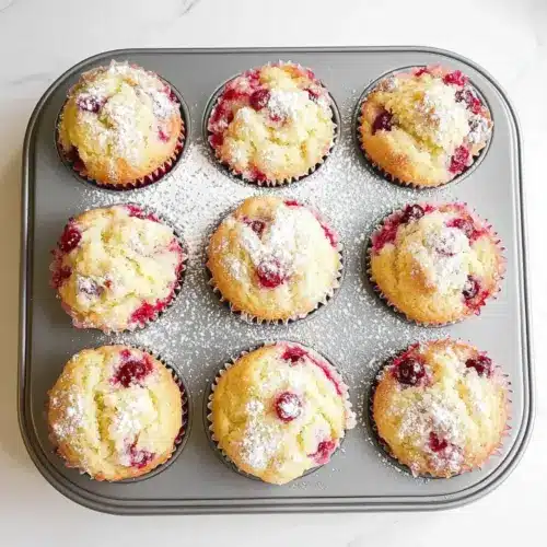 Fresh Cranberry Muffins