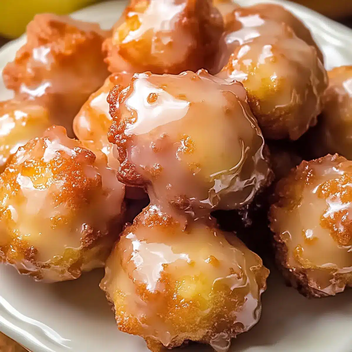 Apple Fritter Bites