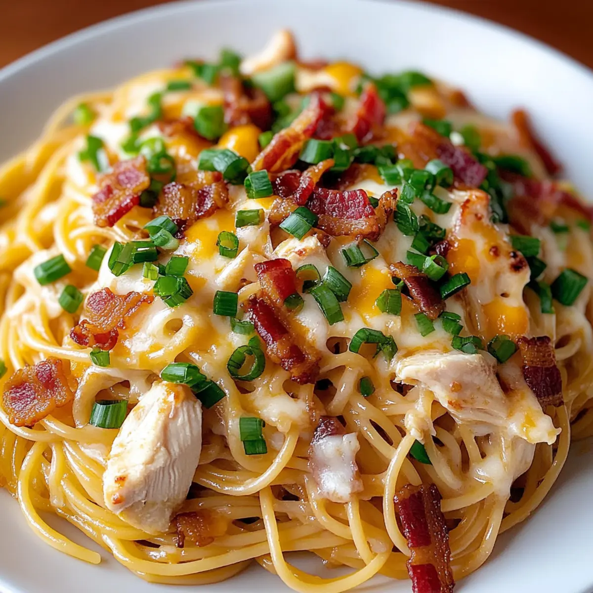 Monterey Chicken Spaghetti