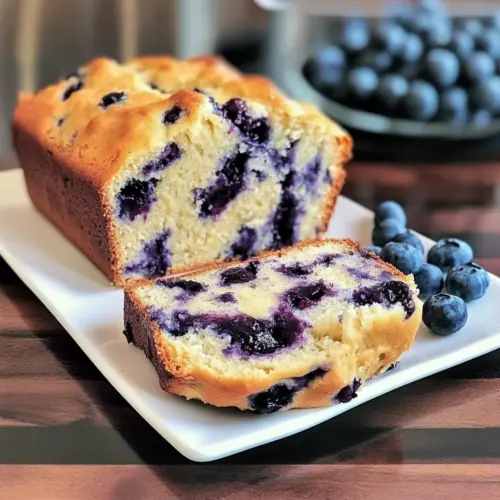 Blueberry Cream Cheese Bread