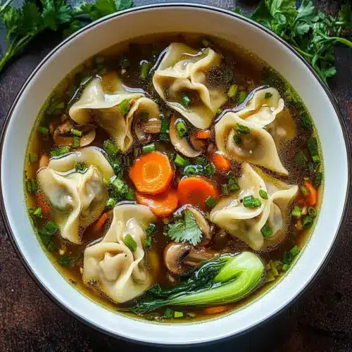 Asian Potsticker Soup