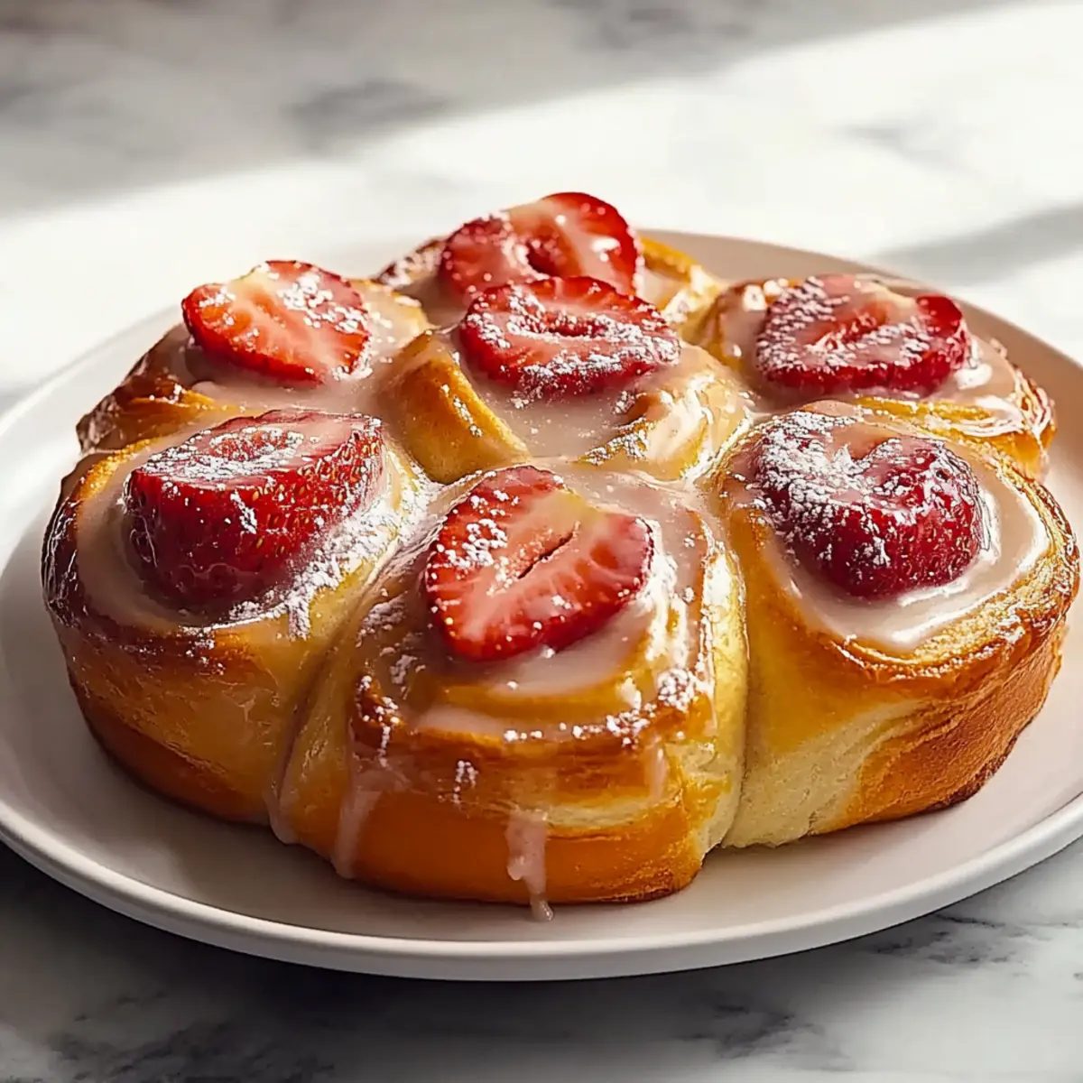 Strawberry Sweet Rolls