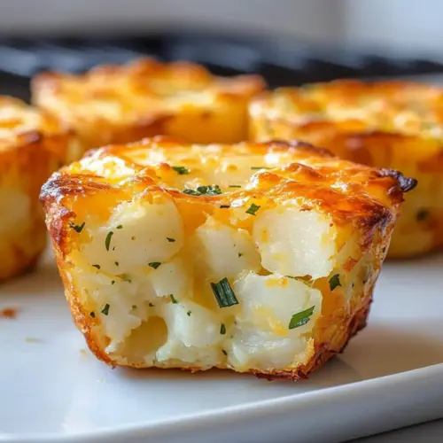 Potato Cheddar and Chive Bakes