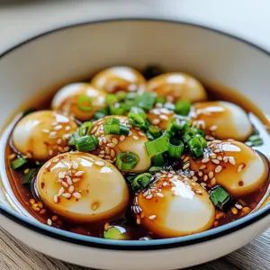 Marinated Eggs