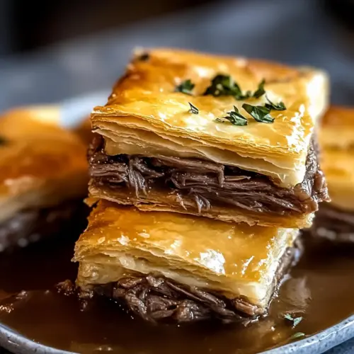 French Dip Squares