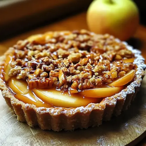 Caramel Apple Tart