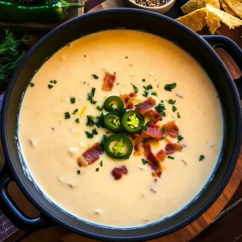 Spicy Jalapeño Popper Chicken Soup
