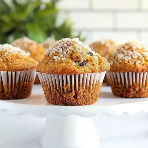 Sugar Top Carrot Muffins