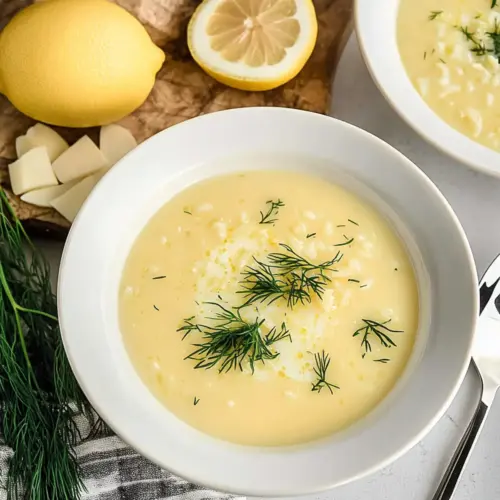Greek Egg and Lemon Soup